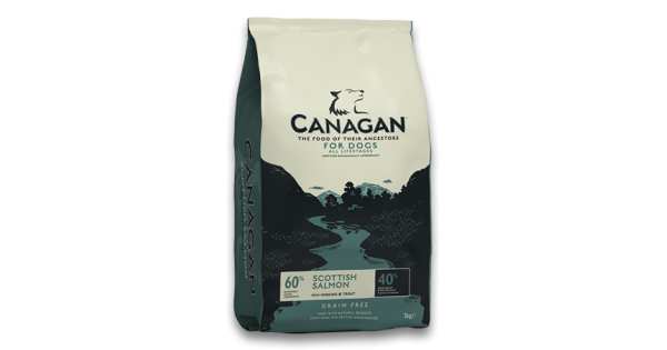 Canagan salmon clearance dog food 12kg